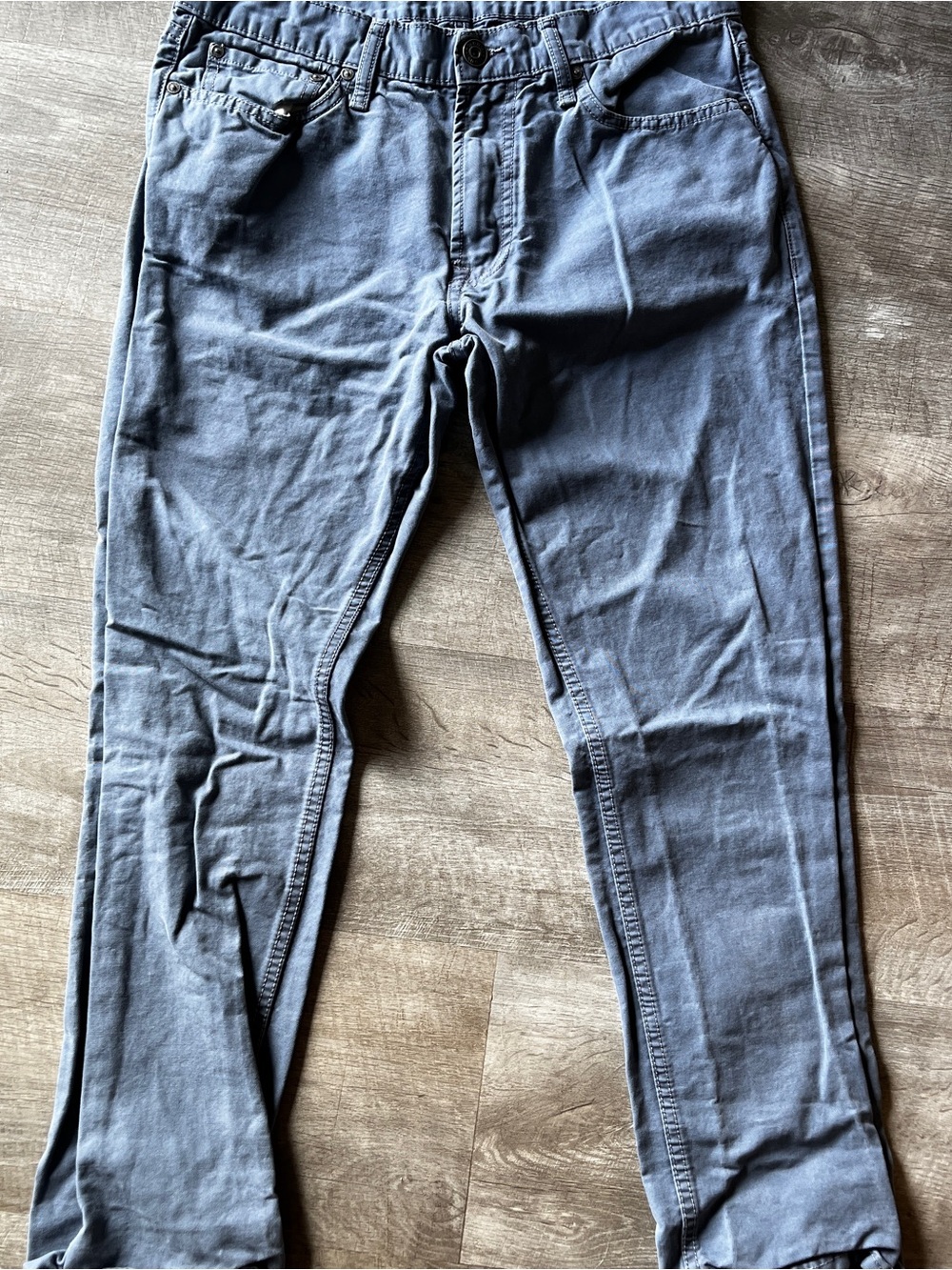 Old Navy Slim Straight Pants in Faded Gray 33x30